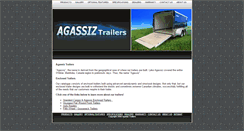 Desktop Screenshot of agassiztrailers.com